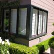 3 1/2" louver with rail, view from outside