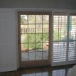 3 1/2" louver door with 1 side folded back